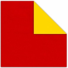 15cm단색양면색종이-빨강+노랑(30매), 1개, 1개