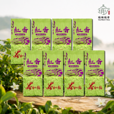瑜妹瑜哥 梨山紅香 台灣茶, 1個, 一包2兩*8 (一斤)