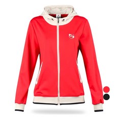 luxgolf 女款 PG 藝術圖案連帽撞色夾克 JB4S816W