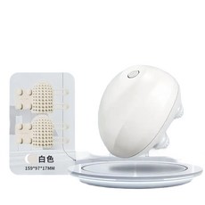 貓管家 寵物按摩儀 貓狗通用, 白矽膠蹭癢器2個 白貓咪撓頭神器, 1個