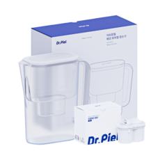 닥터피엘 에코 피처형 정수기 2.4L 한국형 미니 정수기 친환경 셀프케어 정수기, 기본세트 (본품 + 필터 1개 / 4개월)