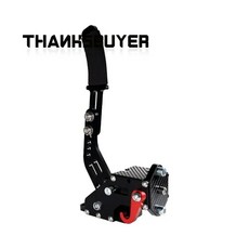 Simplayer Black T300 PS G29/G27 PC PS5/PS4/PC용 선형 핸드브레이크 USB Sim 레이싱 시뮬레이터, PC Black
