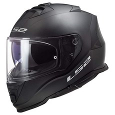 LS2 Helmets Assault 풀 페이스 오토바이 헬멧 선쉴드 포함탠시 글로스 화이트/핑크 - 2XL 184694, 스몰, 매트 블랙