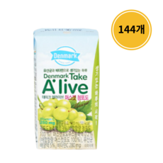 동원 덴마크 얼라이브 머스캣 청포도, 120ml, 144개