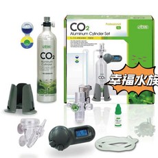 ISTA 伊士達 專業CO2鋁瓶全套組 1L 上開型電磁閥 CO2雙組定時器 水草缸, 1個