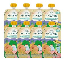 산골이유식 아기의계절 (7개월부터), 100g, 8개