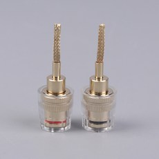 내구성이 뛰어난 바나나 암 4MM 2MM 핀 커넥터 24Pcs 구리 땋은 와이어 소켓 케이블 어댑터, 1)2Pcs, 1개