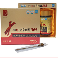 6년근 고려홍삼정365 240g x 2병 선물세트 부모님 단체 답례품 명절, 1개