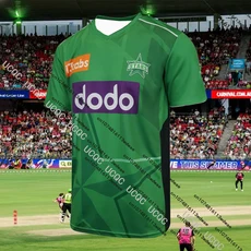 새로운 25/26 호주 크리켓 훈련 유니폼 WBBL 스포츠 유니폼 남녀 팬용 멜버른 스타즈 3D 프린트 스포츠 유, 05 XXXXXL, 02 1028-102-ZKB