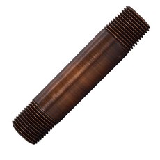 Westbrass A12104-50 ½” x 4\" IPS Brass Pipe Nipple Powder Coat White 310721 9022405462, 1 Pack, 앤티크 구리