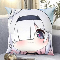 Q판 청록 아카이브 베개 이류포 주변 블랙 인형 작은 복숭아 베개 공자 일나 주변 플라나, ZE698 플라나 베개