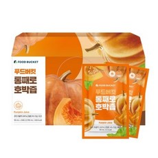 푸드버킷 저온가공 국산호박100% 늙은 호박즙, 2.7L, 2개