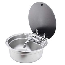 캠핑카 싱크볼 모터홈 요트 세면대 차박 트레일러, 1개