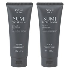 쿠마노 숯 페이셜 워시, 2개, 130g