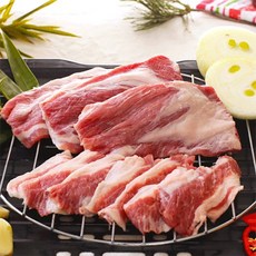 가야촌 한돈 돼지고기 가브리살(등심덧살) : 구이용, 5개, 500g