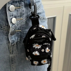 글로우엘 미니 데이지백팩 에어팟파우치 동전지갑 키링 열쇠고리