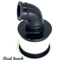 1pcs 1/10 RC 모델 니트로 자동차 예비 부품 알루미늄 에어 필터 HSP 02028 94122 94166 94177 94188, 02 Black