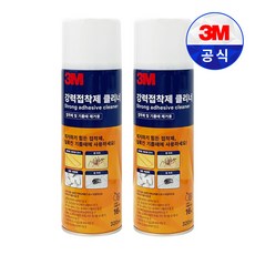 3M 강력 접착제 클리너 320ml 기름때 테이프 잔사 펜 얼룩 껌 잉크 세정 제거, 2개