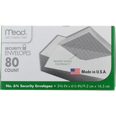 Mead 비즈니스 봉투, 80/Box