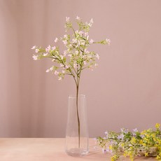 모던하우스 미니 플라워 스프레이 70cm, 핑크, 1개