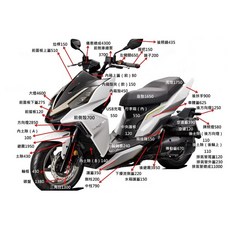 三陽原廠 DRG Keyless版 煞車總泵, 1個, 右邊
