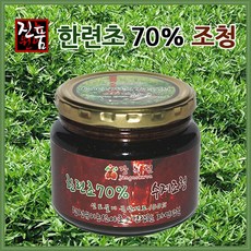 장녹원 한련초조청(한련초즙70%) 500g, 4개