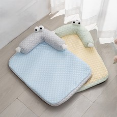 HANTAO 반려동물 썬베드 쿨방석 강아지 고양이 애견 여름 냉감 쿨매트, 블루, 1개