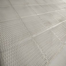 耐磨塑料地墊 防水防滑門墊 六角鏤空浴室防滑墊, 1個, 透明灰白色,0.59米*0.88米 固定尺寸
