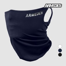 아르메데스 사계절 귀걸이 스포츠 마스크 AR-21, 네이비, 1개