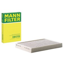 MANN FILTER CUK2733 活性碳冷氣濾芯 適用於 Volvo XC60 S60 V60 S80 XC70, 1個