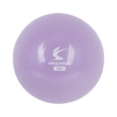 아이워너 릴렉스 웨이트볼 메디슨볼 월볼 홈트레이닝 1kg, 1개
