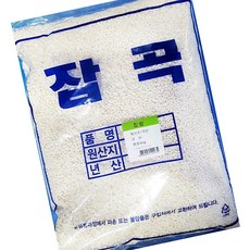 찹쌀 4kg 4개 곡물류 국산쌀