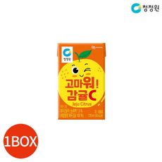 기타브랜드 청정원 고마워 감귤씨C, 135ml, 1개