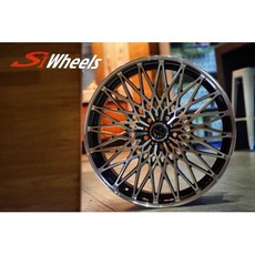 FK鋁圈 20吋 5/114.3 EP1683 亮黑底車面鋁圈, 1個