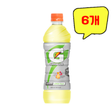 게토레이 레몬, 600ml, 6개