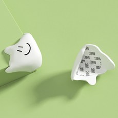 코너 유령 모서리 가드 보호대 [보호 쿠션 책상 부딪힘 방지 식탁 안전 모서리보호캡], 화이트, 2개