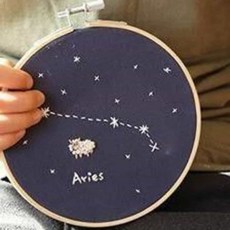 셀러덕 별자리 자수 키트 양자리 DIY키트