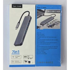 多合一擴展塢 多功能集線器 讀卡器 Type-C快充 網口 USB多口擴展塢 手機擴展充電讀取, 1個, HD/PD/USB*3+卡, 銀色, 020-25