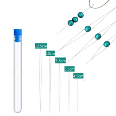 아티 비즈공예 바늘 + 보관통, 10개