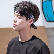 韓版hiphop褲巾腰果方巾嘻哈明星同款男女綁手腕褲鏈頭巾街舞髮帶