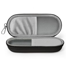 Huvon 이중 안경 케이스 지퍼 클로저가 있는 이중 안경 선글라스 오거나이저 남성 여성 여행용 안경 보관 상자 로즈핑크.