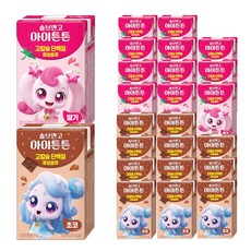 캐치티니핑 솔브앤고 아이튼튼 초코 + 딸기 혼합 24입, 24개, 150ml