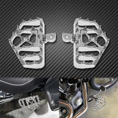 할리데이비슨 원 세트 다이나 스위치 백 fld 투어링 일렉트라 글라이드 용 전방 호환품, 크롬 발판