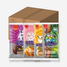 삼립 간식 30주년 포켓몬빵 4종세트 총20개 이브이5개 야도란5개 이상해꽃5개 팬텀5개