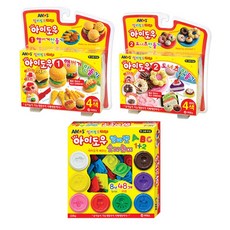 아모스 9000 아이도우 만들기 햄버거 도너츠 문구, 도너츠만들기