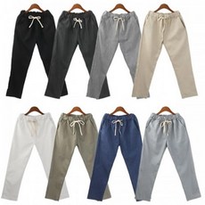 7부 밴딩팬츠 슬림 5부 밴딩반바지 캐쥬얼 스판