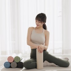 멜킨 EPP 미니 폼롤러 30cm 스트레칭 마사지 요가, 1개, 포레스트그린