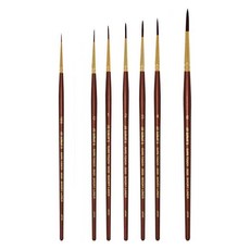 조선자 붓 3020 Sableon Short Liner, 1개, 4호