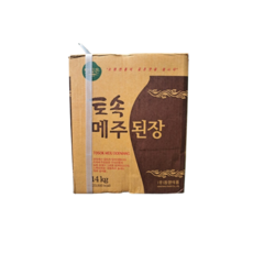 동양식품 맛깊은 토속메주된장14kg, 14kg, 1개