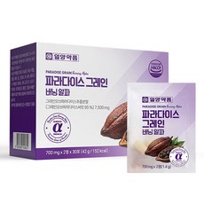 일양약품 정품 파라다이스그레인 버닝 알파 30포, 1박스, 42g